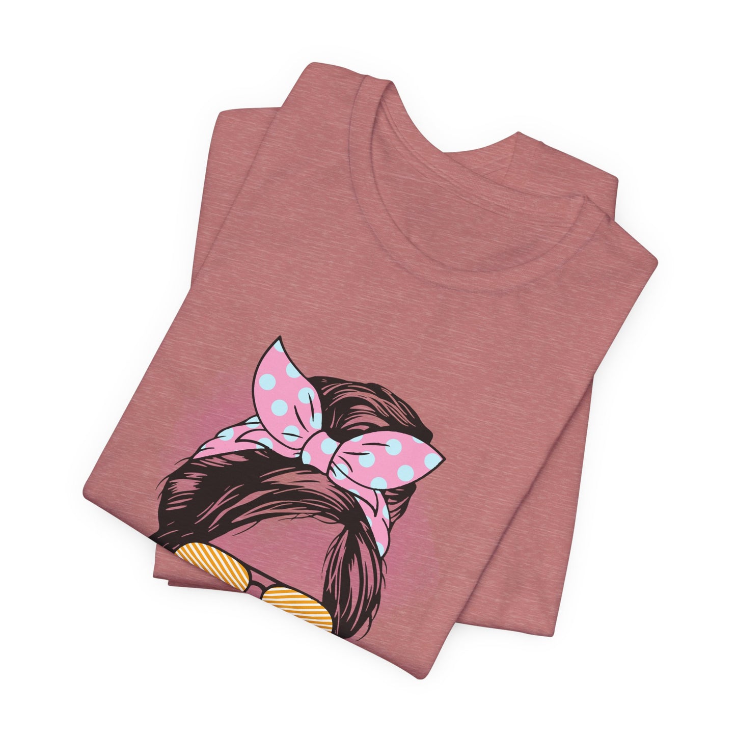 Mom Hustler Graphic Tee, Trendy Shirt for Moms, Mother's Day Gift, Motivational Tee, Casual Wear