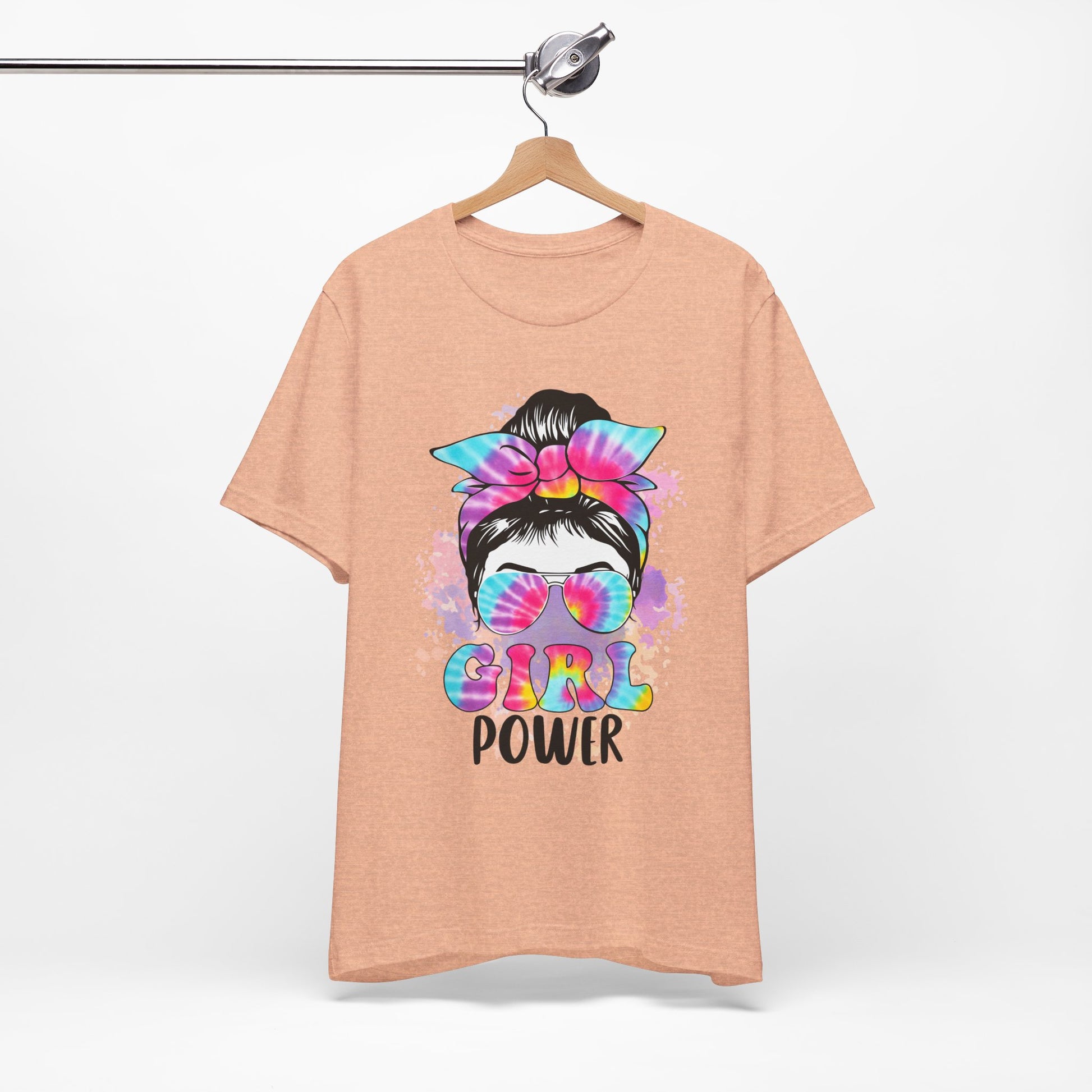 Empowering Girl Power Tee, Unisex T-Shirt for Girls, Feminist Apparel, Gift for Her, Cute Summer Top, Casual Statement Shirt