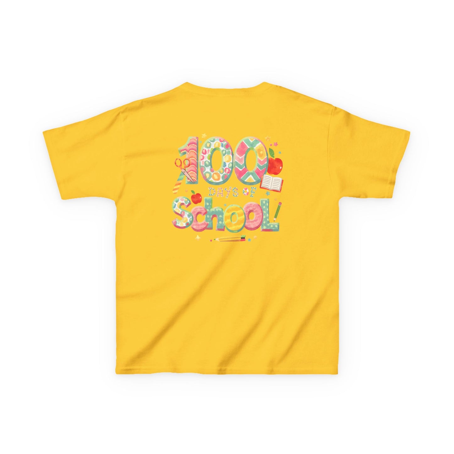 Kids School Celebration Tee - 100 Days of School, Class Shirt, Back to School Outfit, Fun Teacher Gift, Kids Education Apparel
