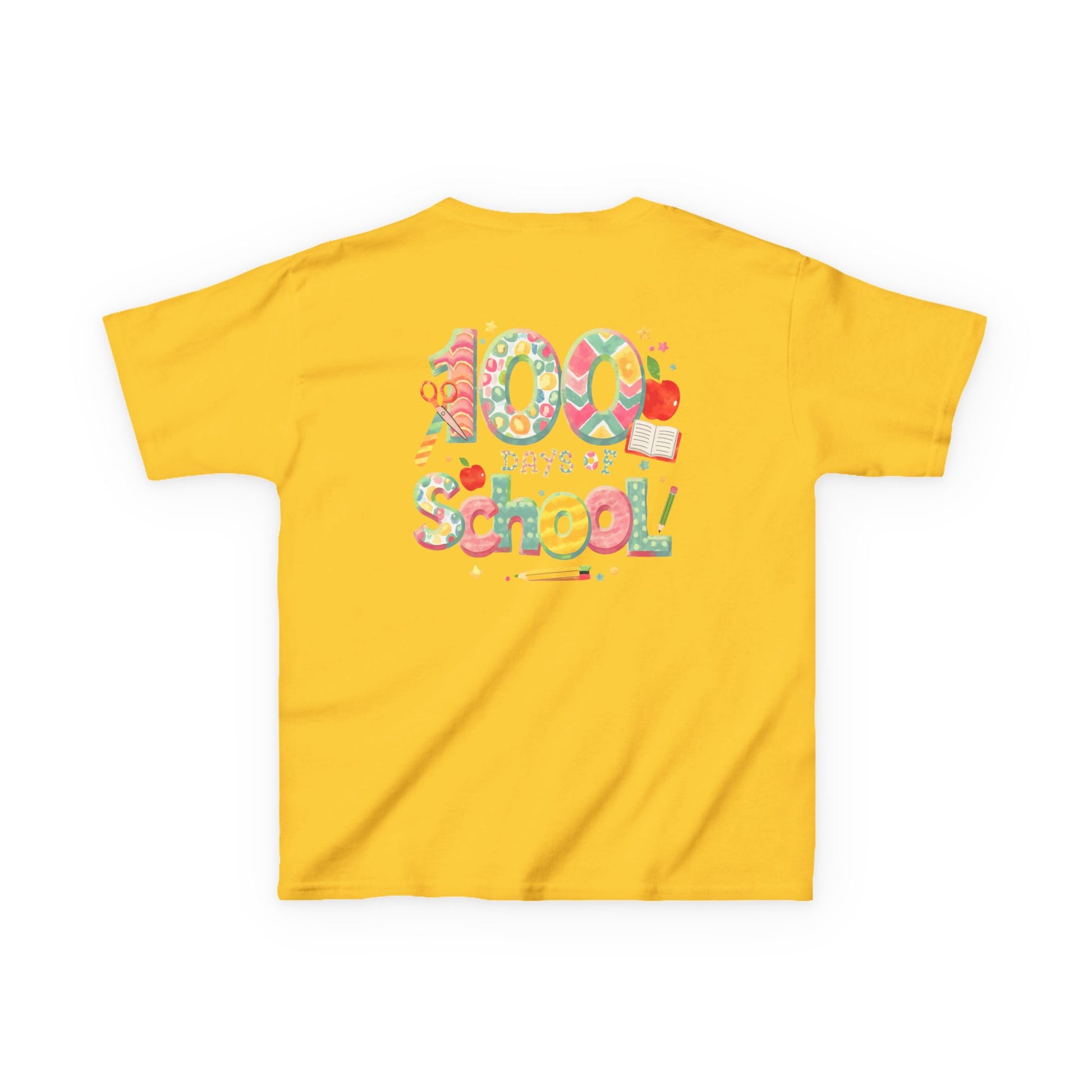 Kids School Celebration Tee - 100 Days of School, Class Shirt, Back to School Outfit, Fun Teacher Gift, Kids Education Apparel