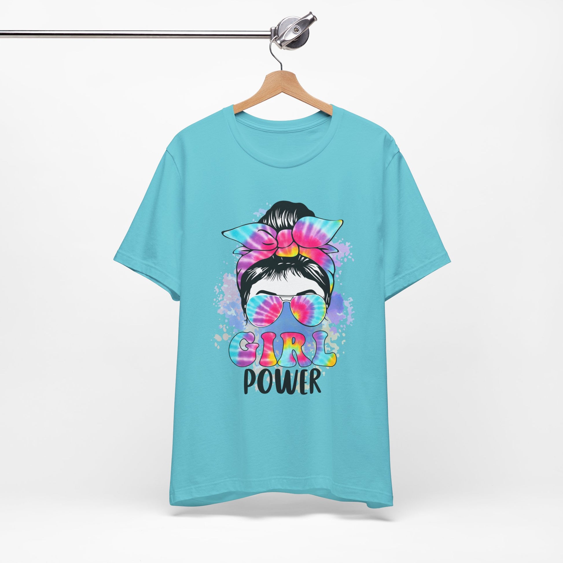 Empowering Girl Power Tee, Unisex T-Shirt for Girls, Feminist Apparel, Gift for Her, Cute Summer Top, Casual Statement Shirt