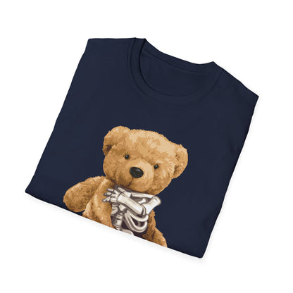 Cute Bear Graphic T-Shirt, Casual Cotton Tee, Fun Birthday Gift, Everyday Wear, Unique Animal Tee, Teddy Bear Shirt