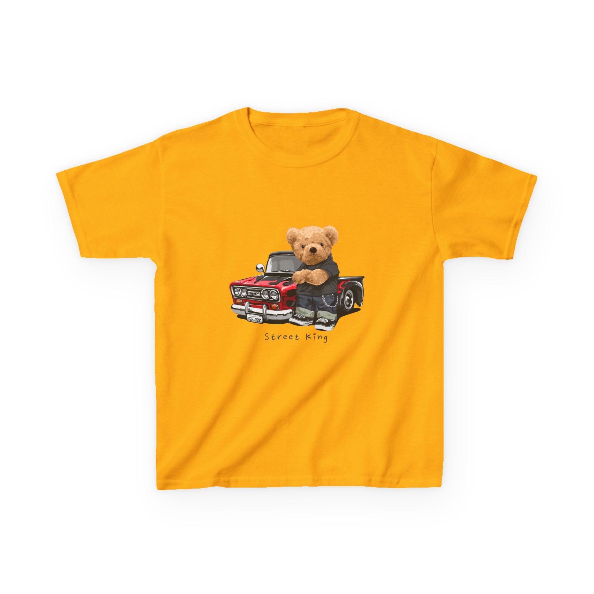 Adorable Kids Teddy Bear Tee, Fun Kids Shirt, Cute Casual Wear, Animal Lover Gift, Birthday Present, Childrens Clothing