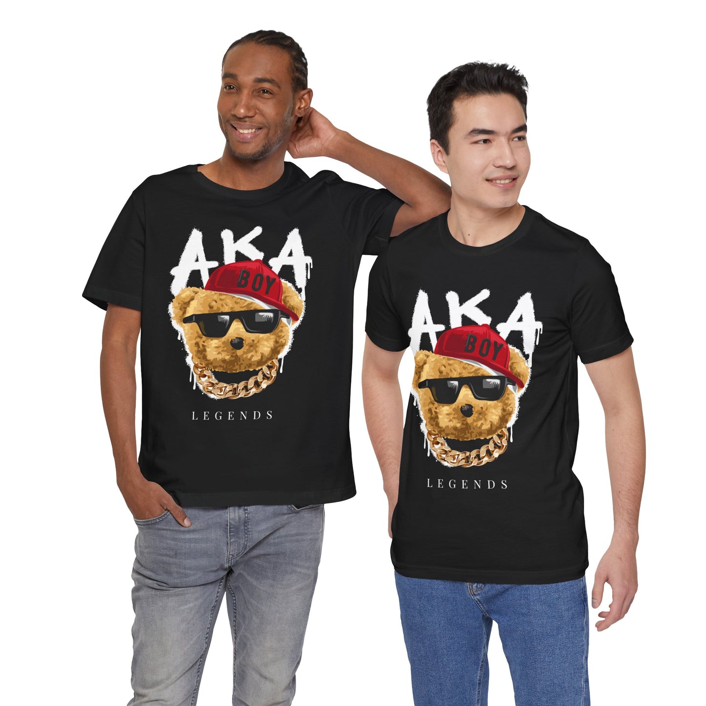 Legendary Bear Graphic Tee, Casual Summer Shirt, Bear Lover Gift, Hip-Hop Inspired T-Shirt, Streetwear Fashion Top, Unisex Apparel