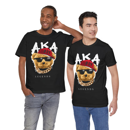 Legendary Bear Graphic Tee, Casual Summer Shirt, Bear Lover Gift, Hip-Hop Inspired T-Shirt, Streetwear Fashion Top, Unisex Apparel