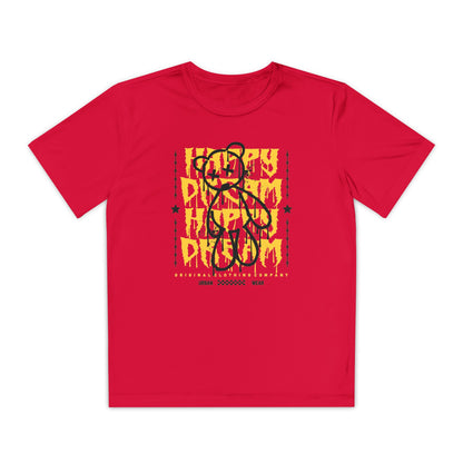 Youth Motivational Tee - Perfect for Competitions, Sportswear, Gift for Young Athletes, Training, Team Events True Red
