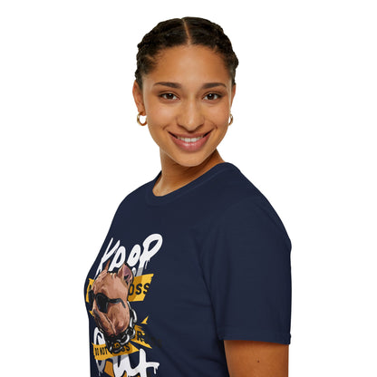 Cool Dog Graphic Tee, Unisex T-Shirt, Pet Lover Gift, Dog Dad T-Shirt, Funny Animal Shirt, Casual Wear, Birthday Gift