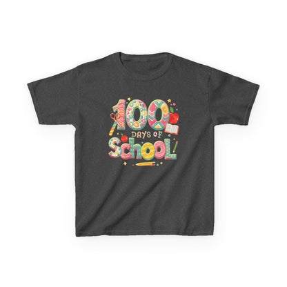 Kids School Celebration Tee - 100 Days of School, Class Shirt, Back to School Outfit, Fun Teacher Gift, Kids Education Apparel
