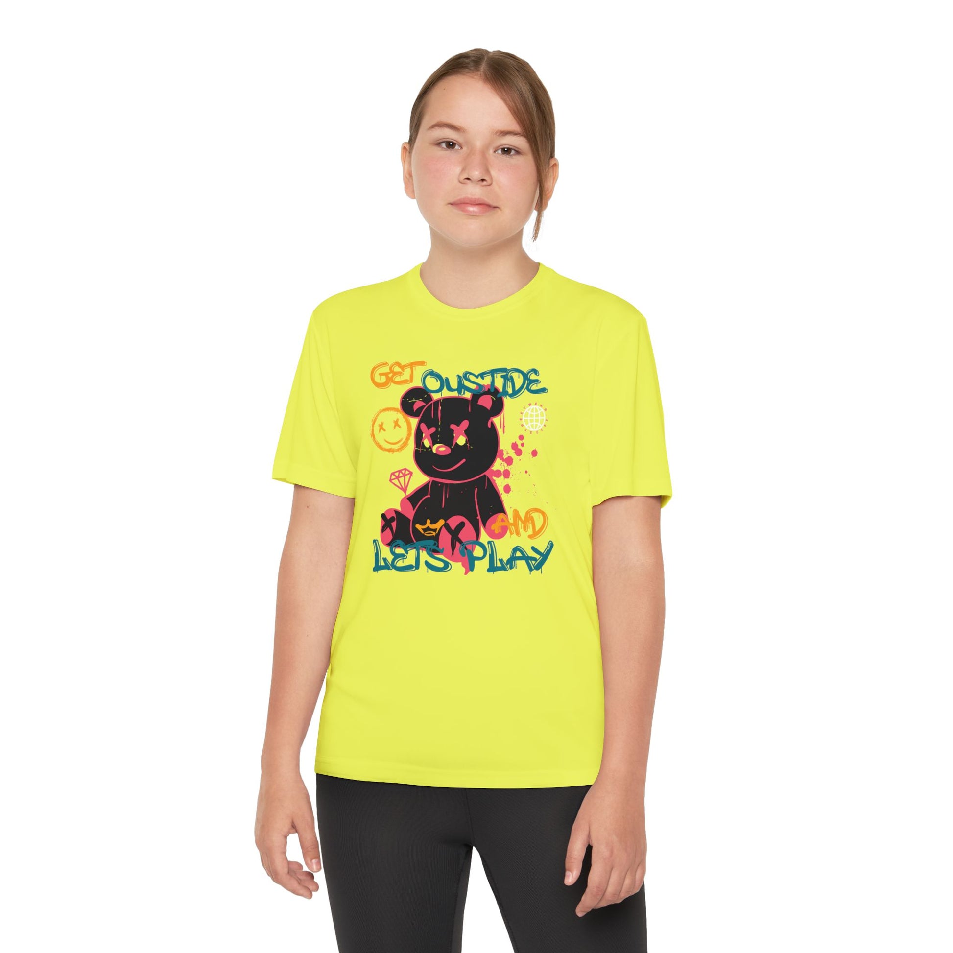 Youth Adventure T-Shirt - Get Outside and Play Kid's Tee, Fun Summer Top, Activewear, Outdoor Play, Gift for Boys and Girls