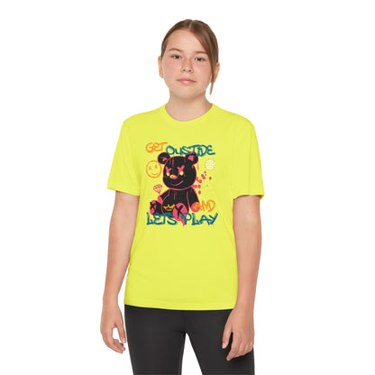 Youth Adventure T-Shirt - Get Outside and Play Kid's Tee, Fun Summer Top, Activewear, Outdoor Play, Gift for Boys and Girls