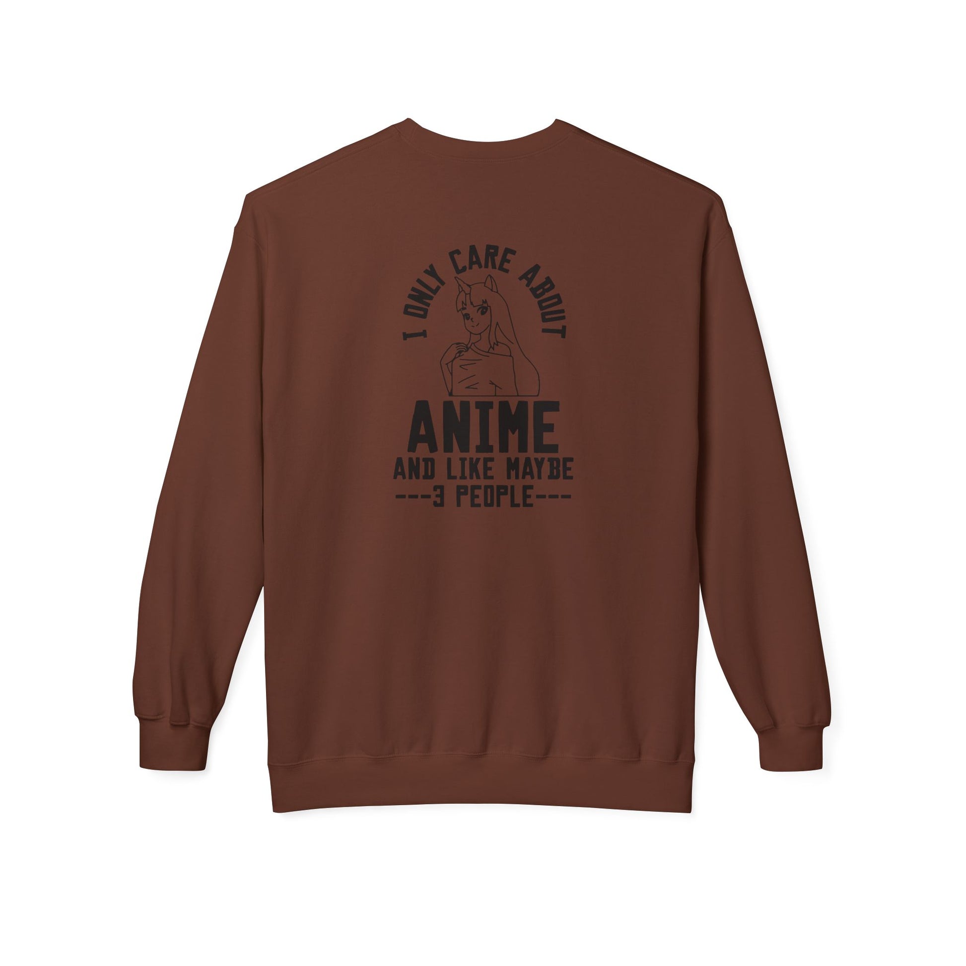 Anime Lover Crewneck Sweatshirt - Perfect for Gift, Casual Wear, Cosplay, Anime Events, Pop Culture Enthusiasts