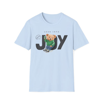 Joyful Animal Graphic T-Shirt, Unisex Tee, Cute Gift for Animal Lovers, Birthday Present, Casual Wear, Everyday Comfort Light Blue
