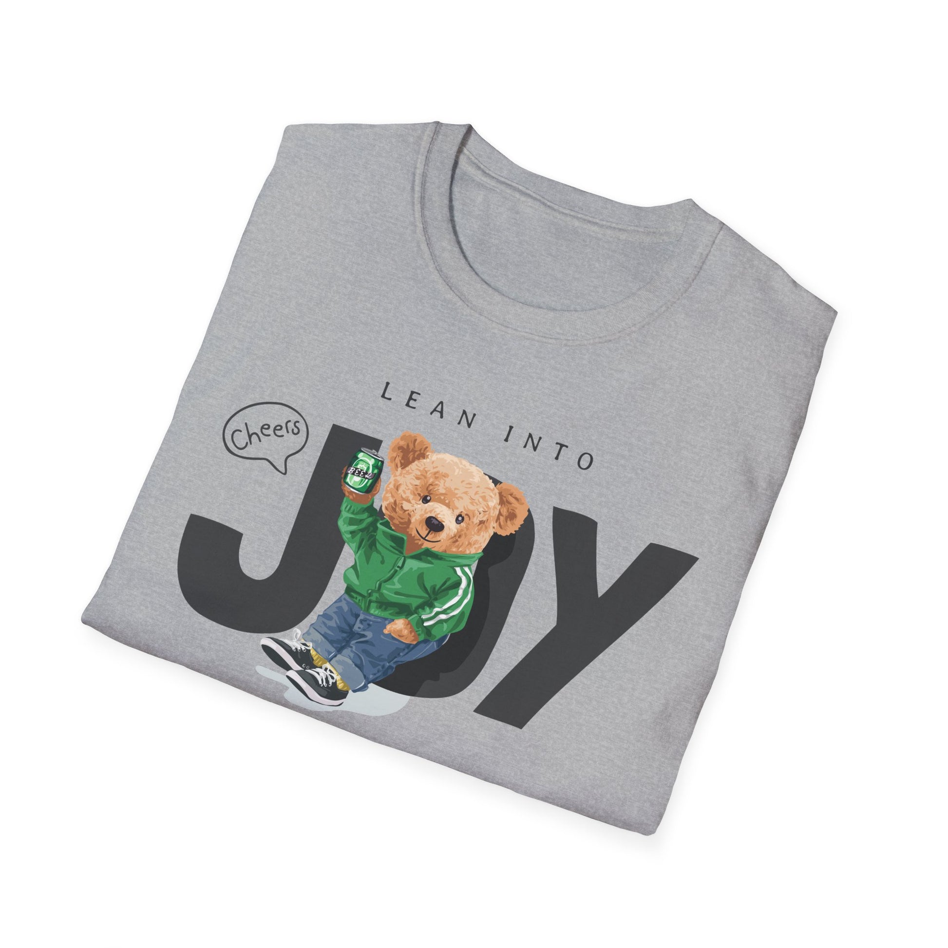 Joyful Animal Graphic T-Shirt, Unisex Tee, Cute Gift for Animal Lovers, Birthday Present, Casual Wear, Everyday Comfort