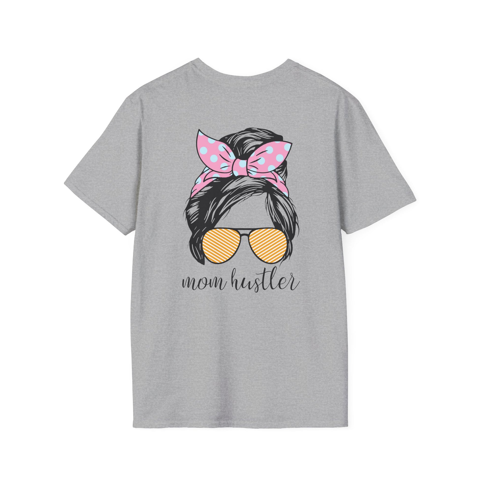 Mom Hustler T-Shirt, Cute Mom Gift, Casual Wear, Mother's Day Outfit, Gift for Moms, Everyday Style