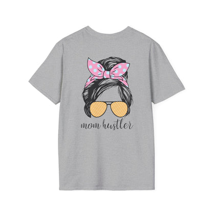 Mom Hustler T-Shirt, Cute Mom Gift, Casual Wear, Mother's Day Outfit, Gift for Moms, Everyday Style