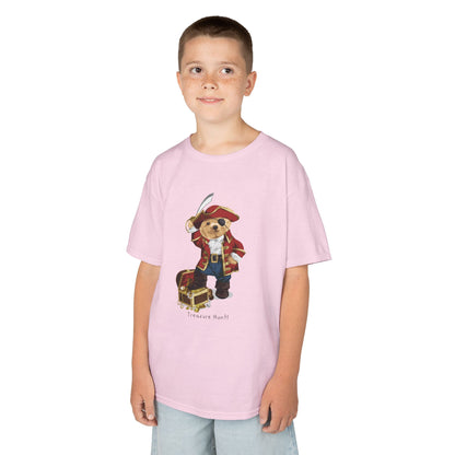 Pirate Dog Kids T-Shirt, Fun Birthday Gift, Summer Wear, Playtime Tee, Adventure Shirt, Kids Pirate Costume