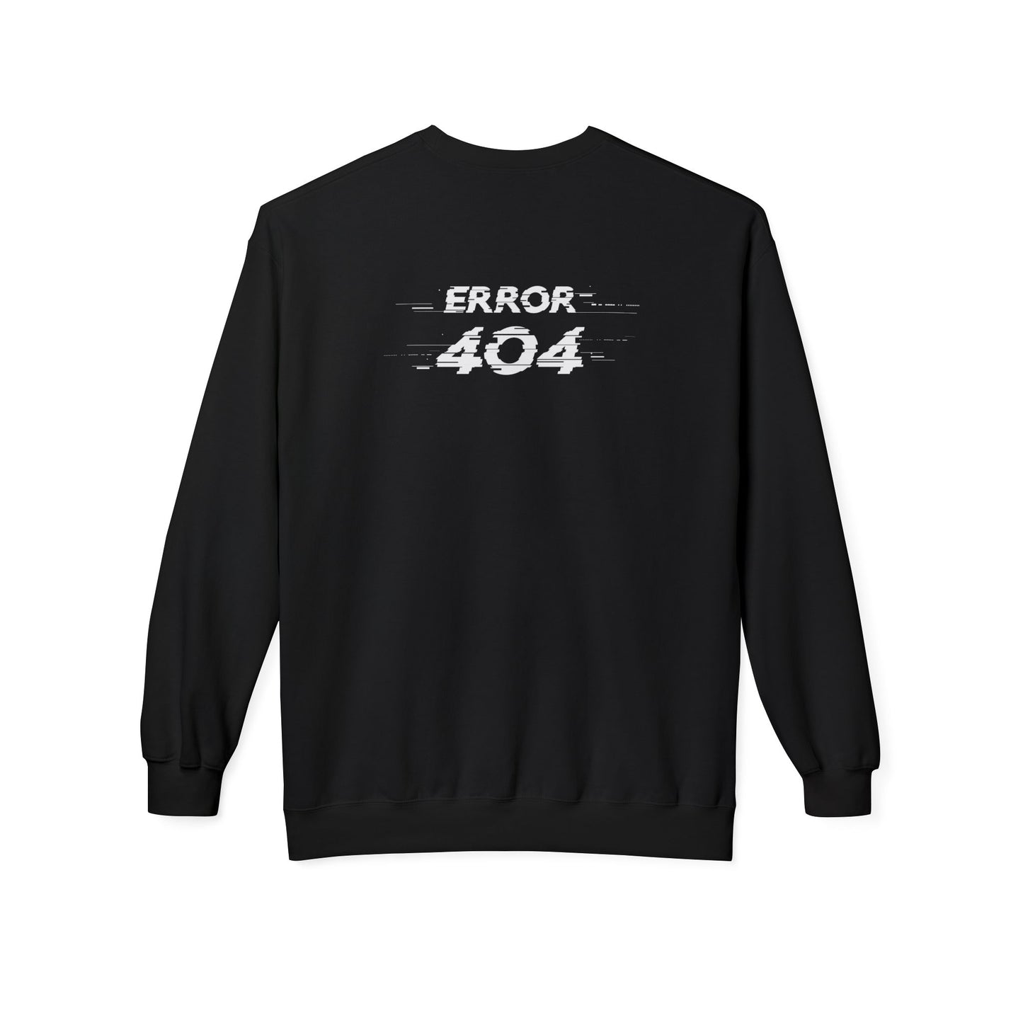 Error 404 Crewneck Sweatshirt, Funny Gift for Tech Lovers, Unisex Fleece Sweater, Casual Outfit, Geeky Humor Clothing