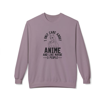 Anime Lover Crewneck Sweatshirt - Perfect for Gift, Casual Wear, Cosplay, Anime Events, Pop Culture Enthusiasts Paragon