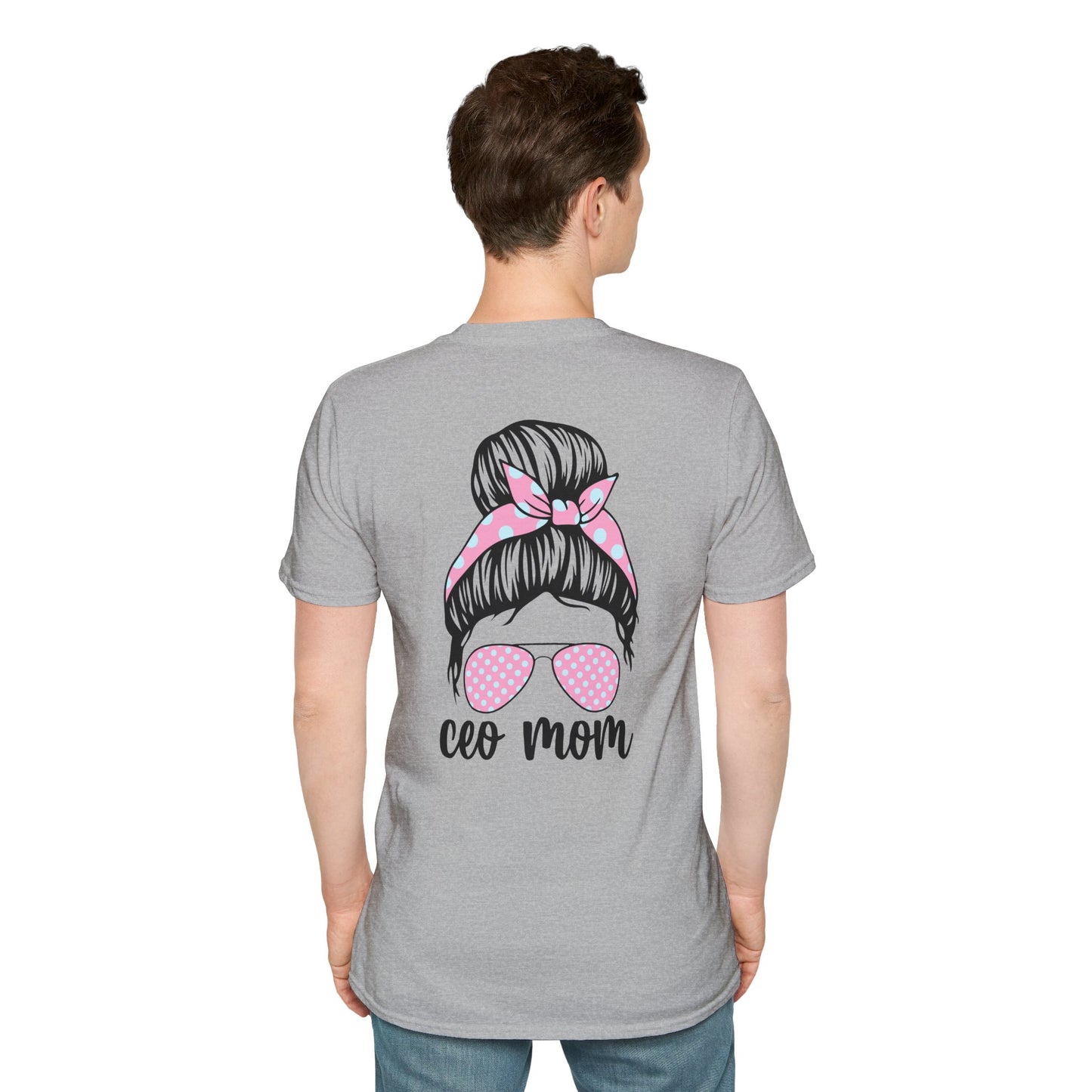 CEO Mom T-Shirt: Casual Gift for Mother's Day, Birthday, or Everyday Wear, Perfect for Stylish Moms