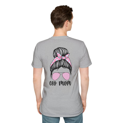 CEO Mom T-Shirt: Casual Gift for Mother's Day, Birthday, or Everyday Wear, Perfect for Stylish Moms