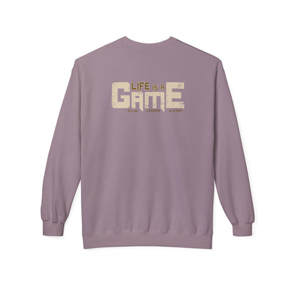 Game Life Unisex Sweatshirt, Soft Sweatshirt, Gamer Gift, Casual Wear, Birthday Gift, Inspirational Apparel