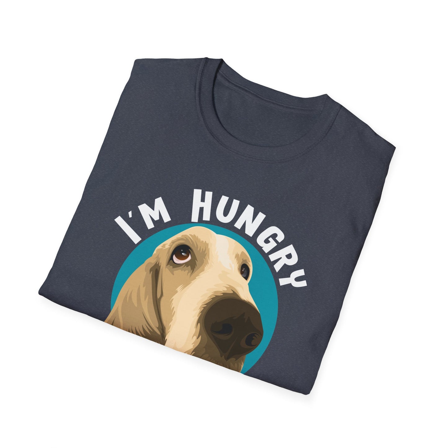 Hungry Boss Dog T-Shirt, Unisex Pet Lover Tee, Funny Animal Shirt, Gift for Dog Owners, Casual Style for Dog Lovers