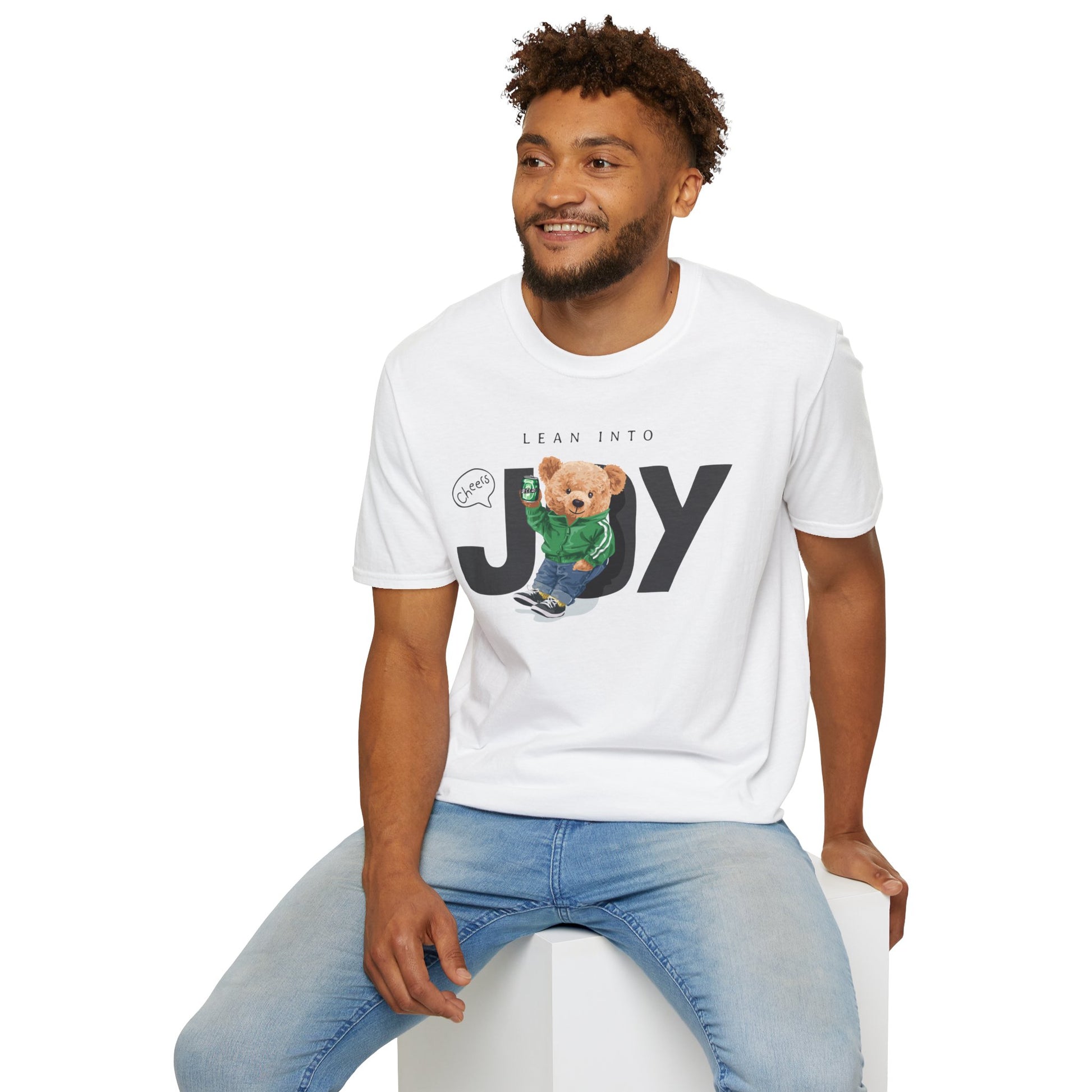 Joyful Animal Graphic T-Shirt, Unisex Tee, Cute Gift for Animal Lovers, Birthday Present, Casual Wear, Everyday Comfort