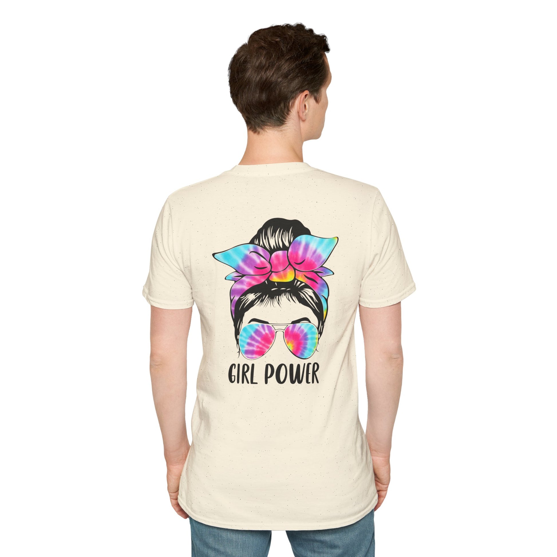 Colorful Girl Power T-Shirt, Feminist Tee, Summer Casual Wear, Gift for Her, Empowerment Shirt, Festival Apparel