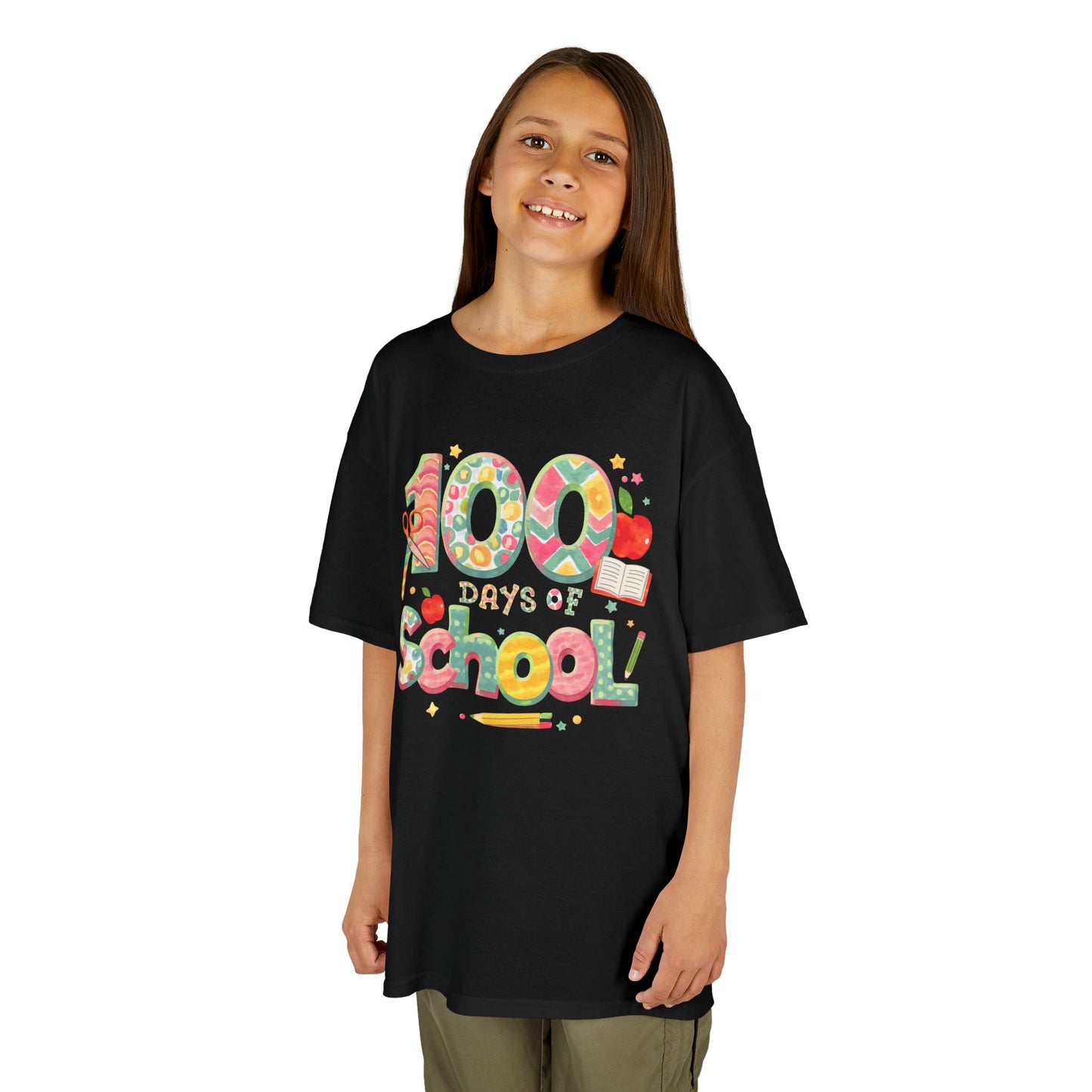 Kids School Celebration Tee - 100 Days of School, Class Shirt, Back to School Outfit, Fun Teacher Gift, Kids Education Apparel
