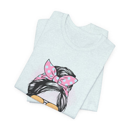 Mom Hustler Graphic Tee, Trendy Shirt for Moms, Mother's Day Gift, Motivational Tee, Casual Wear