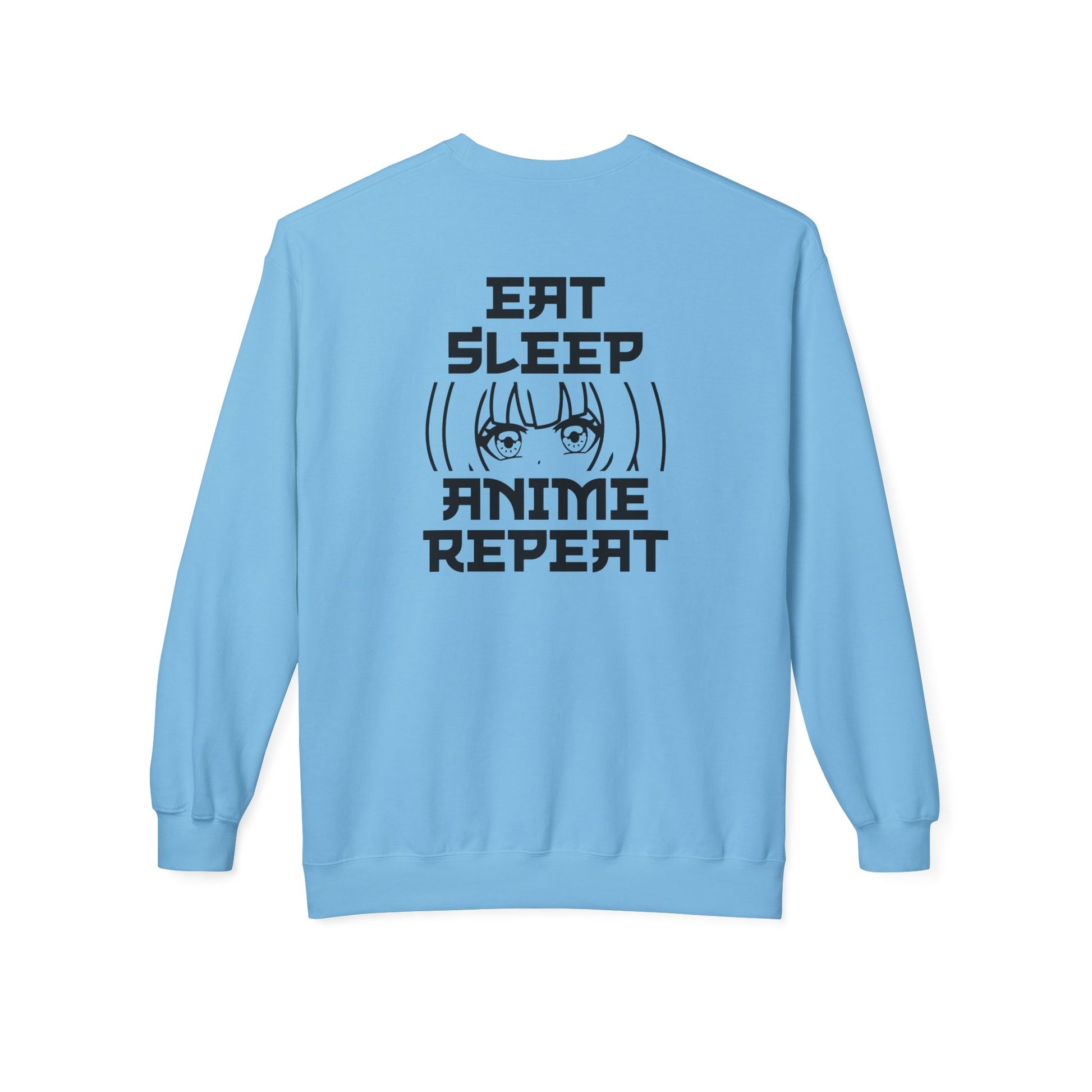 Anime Fan Crewneck Sweatshirt, Cozy Fleece, Gift for Anime Lovers, Casual Wear, Funny Sweatshirt