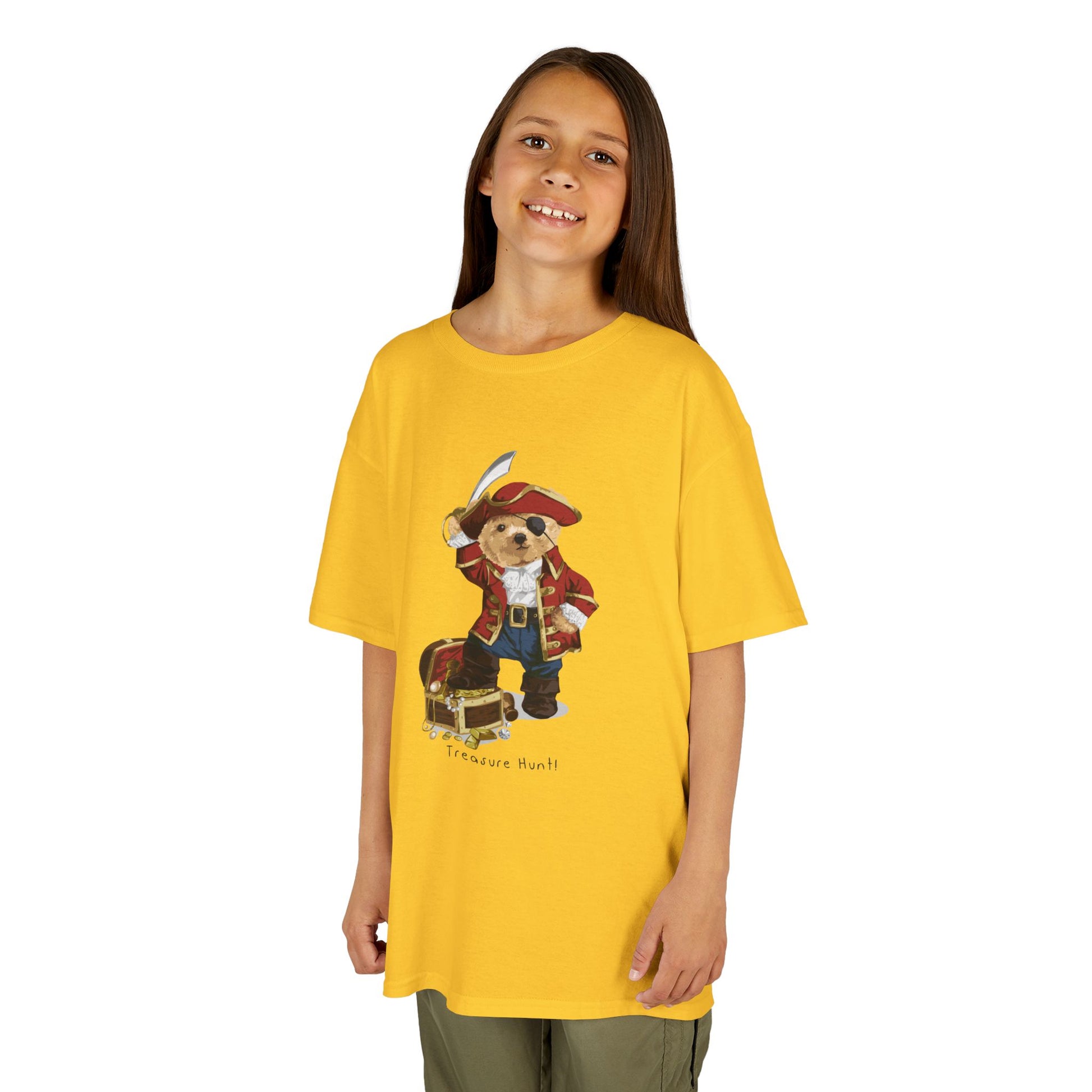 Pirate Dog Kids T-Shirt, Fun Birthday Gift, Summer Wear, Playtime Tee, Adventure Shirt, Kids Pirate Costume