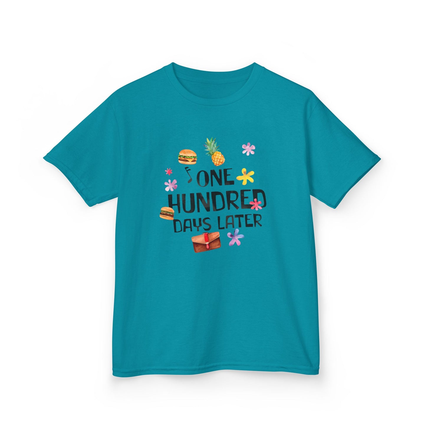 Kids Fun Graphic Tee, Cute Kids Shirt, Playful Tee for Boys and Girls, Birthday Gift, Summer Shirt, Holiday Wear Tropical Blue