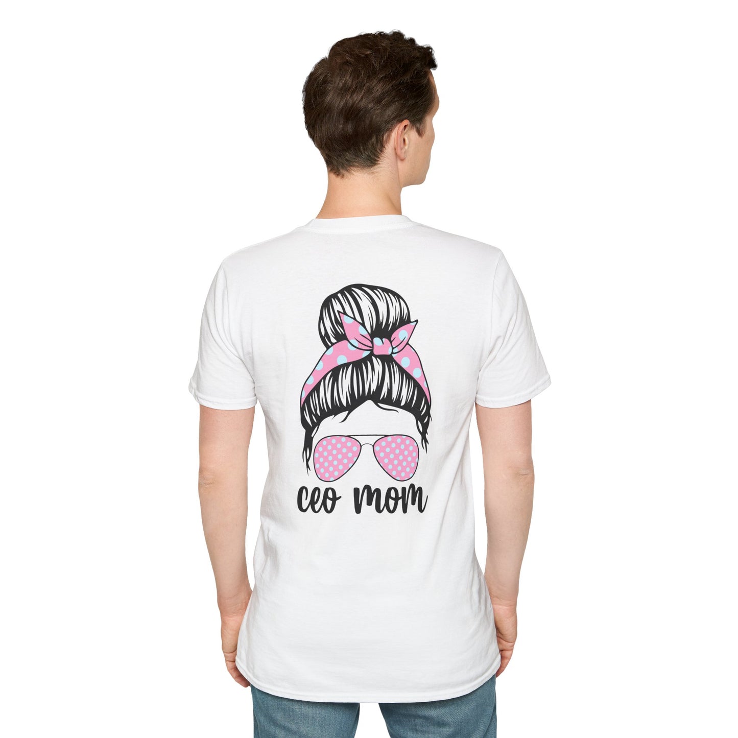 CEO Mom T-Shirt: Casual Gift for Mother's Day, Birthday, or Everyday Wear, Perfect for Stylish Moms