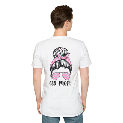 CEO Mom T-Shirt: Casual Gift for Mother's Day, Birthday, or Everyday Wear, Perfect for Stylish Moms