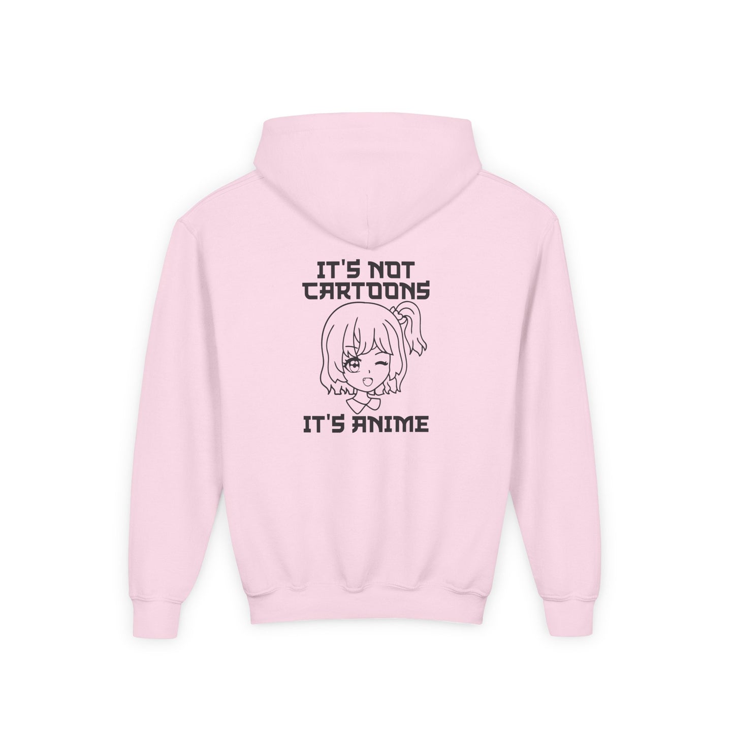 Anime Lover's Youth Hoodie - Anime Gift, Cartoon Humor, Youth Sweatshirt, Casual Wear, Gift for Fans