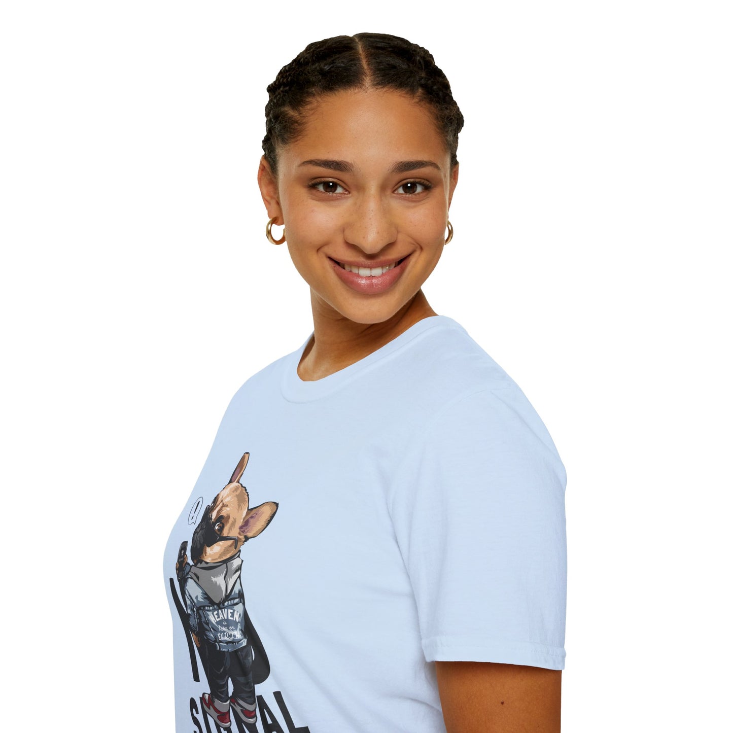 Cool Dog Graphic T-Shirt, Fun Pet Lover Tee, Casual Style for Any Occasion, Unique Gift for Dog Owners, Animal Lover Apparel