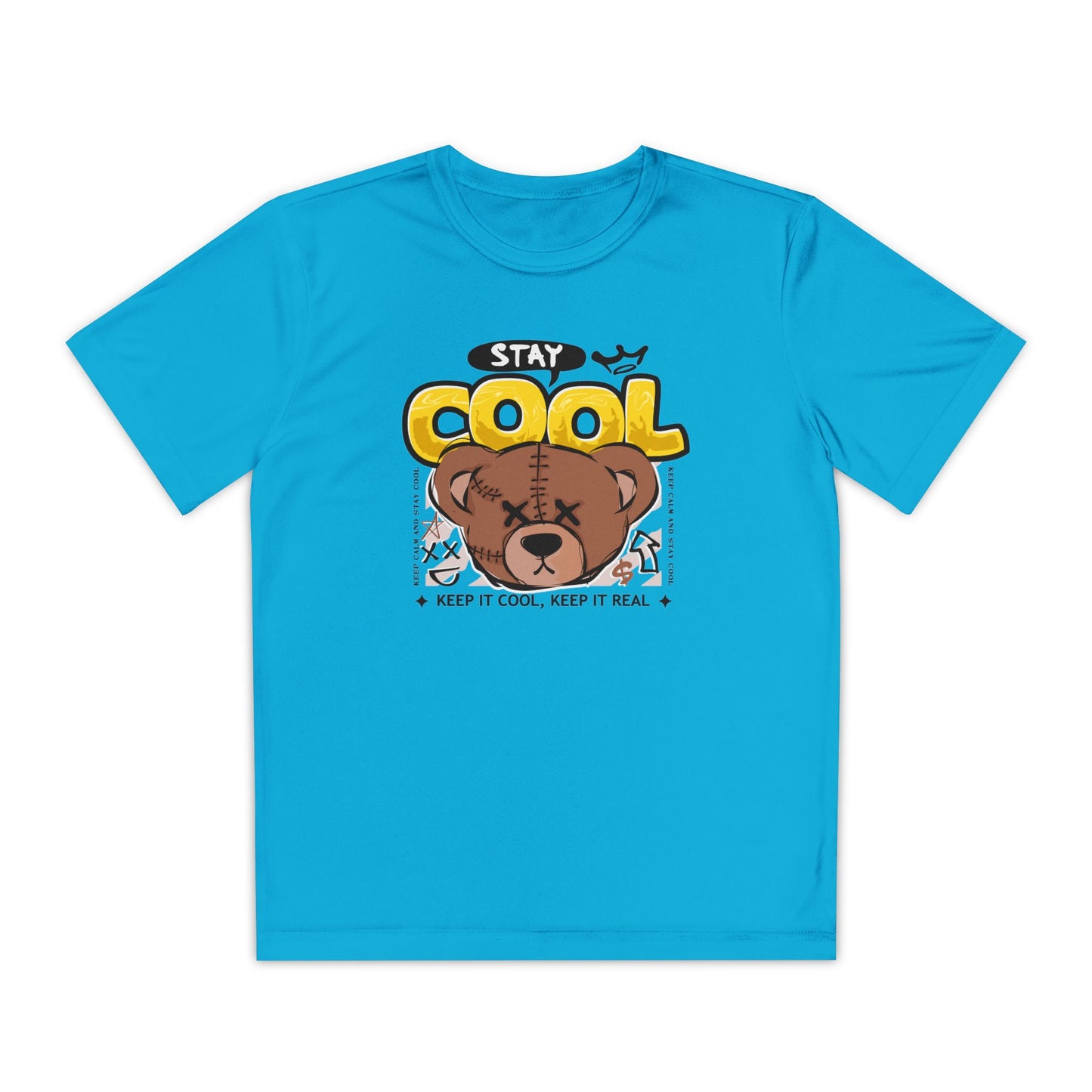 Cool Youth Competitor Tee - Fun Graphic Shirt for Boys & Girls, Casual Wear, Birthday Gift, Activewear, Everyday Style