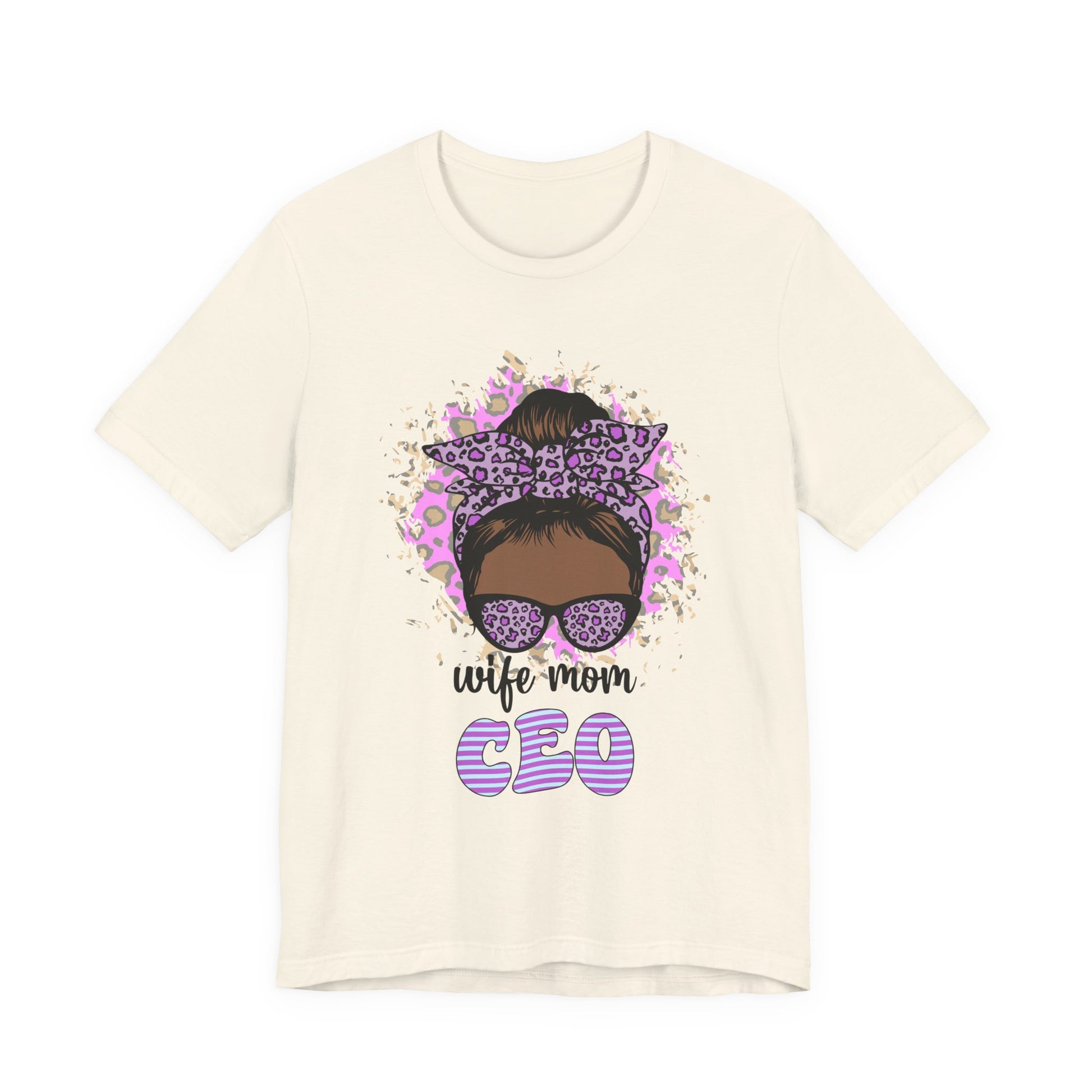 Wife Mom CEO T-Shirt: Empowering Tee for Moms, Gifts for Mother's Day, Women's Casual Wear, Motivational Apparel, Cute Graphic Tee