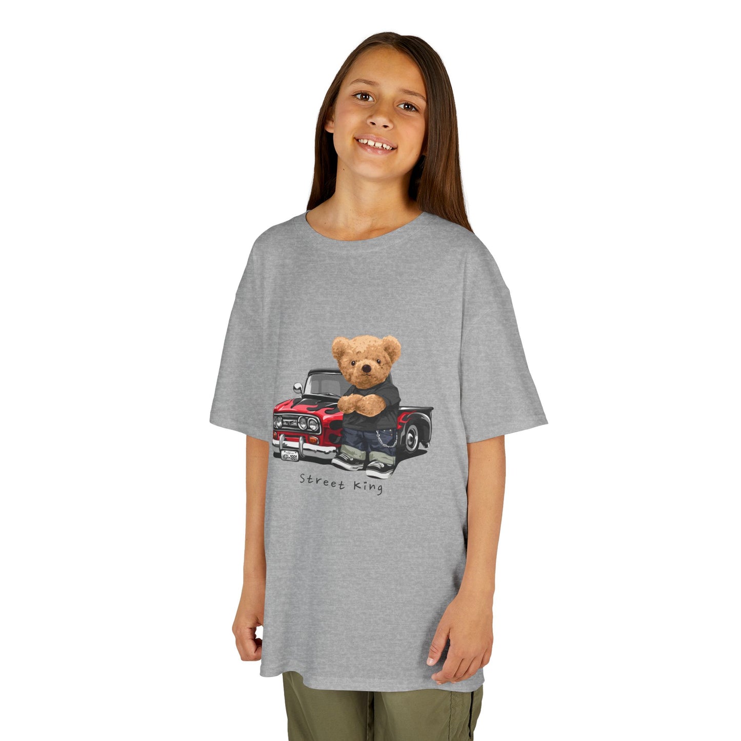 Adorable Kids Teddy Bear Tee, Fun Kids Shirt, Cute Casual Wear, Animal Lover Gift, Birthday Present, Childrens Clothing