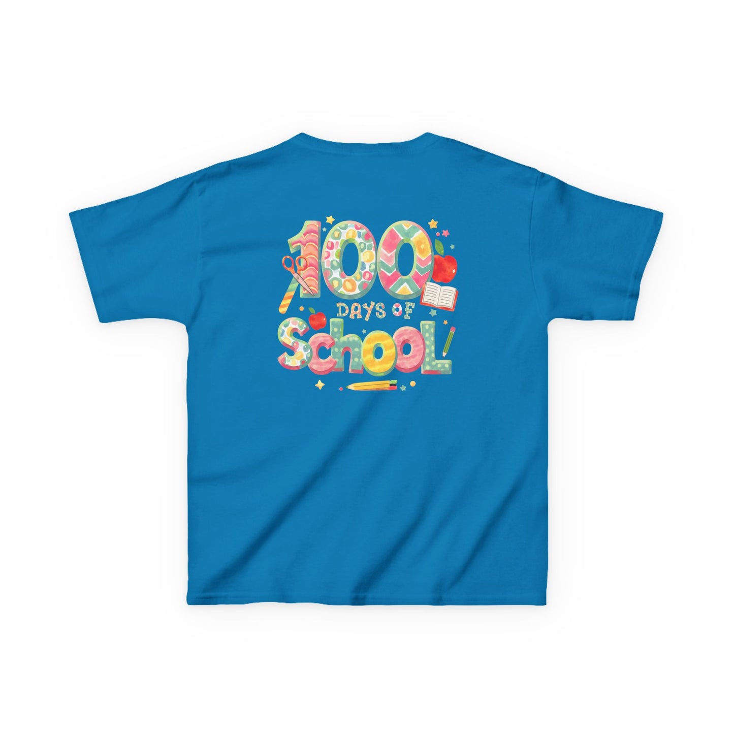 Kids School Celebration Tee - 100 Days of School, Class Shirt, Back to School Outfit, Fun Teacher Gift, Kids Education Apparel