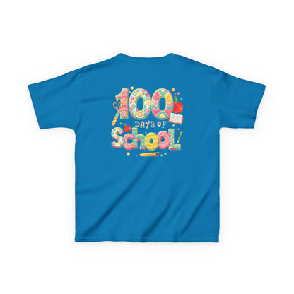 Kids School Celebration Tee - 100 Days of School, Class Shirt, Back to School Outfit, Fun Teacher Gift, Kids Education Apparel