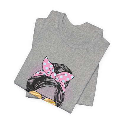 Mom Hustler Graphic Tee, Trendy Shirt for Moms, Mother's Day Gift, Motivational Tee, Casual Wear