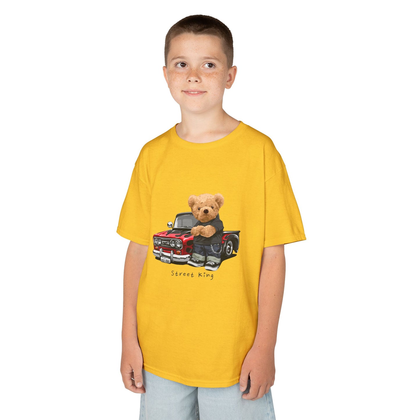 Adorable Kids Teddy Bear Tee, Fun Kids Shirt, Cute Casual Wear, Animal Lover Gift, Birthday Present, Childrens Clothing