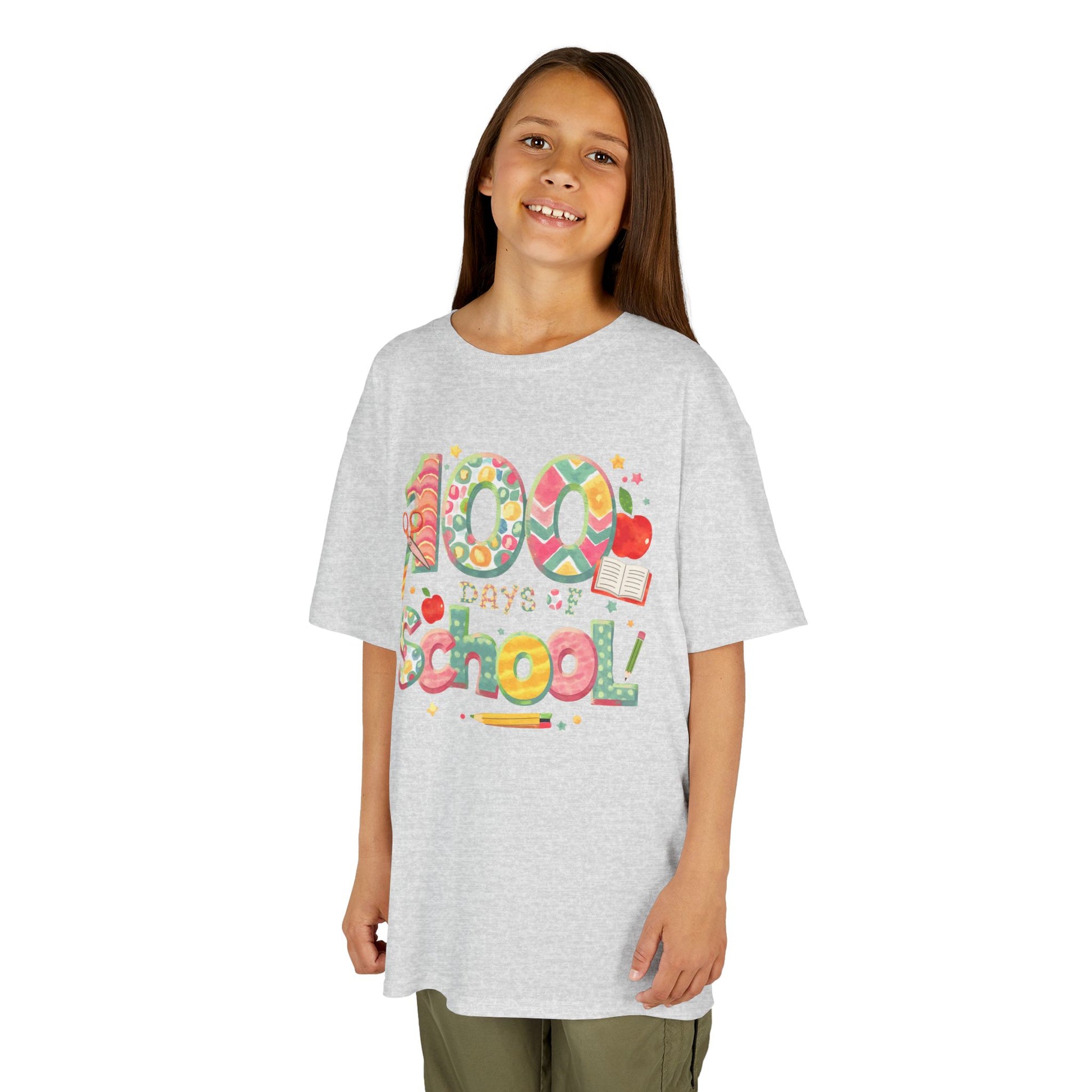 Kids School Celebration Tee - 100 Days of School, Class Shirt, Back to School Outfit, Fun Teacher Gift, Kids Education Apparel