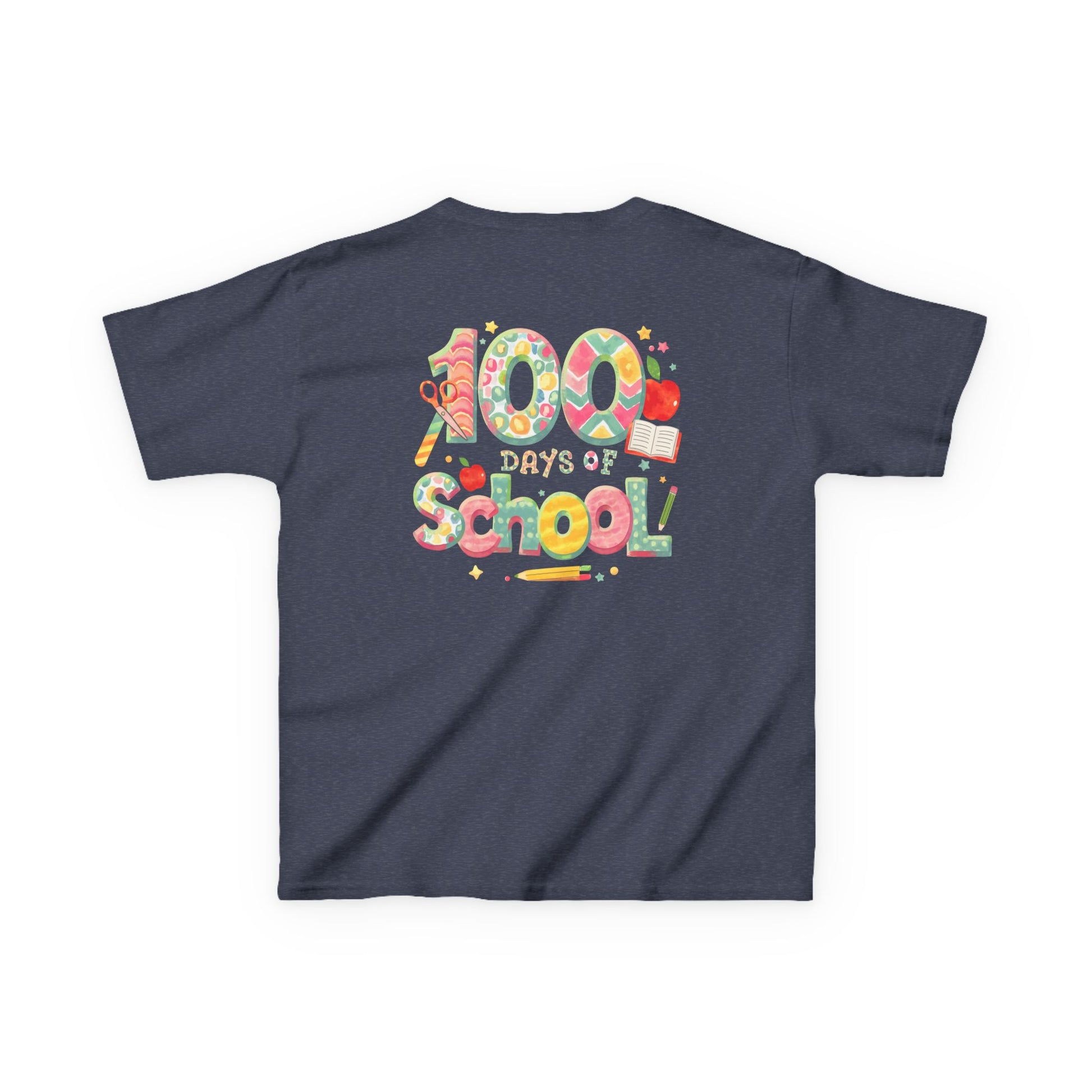 Kids School Celebration Tee - 100 Days of School, Class Shirt, Back to School Outfit, Fun Teacher Gift, Kids Education Apparel