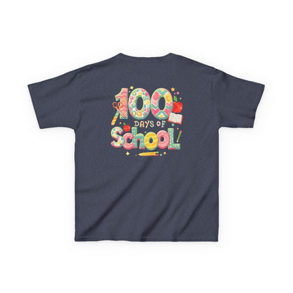 Kids School Celebration Tee - 100 Days of School, Class Shirt, Back to School Outfit, Fun Teacher Gift, Kids Education Apparel