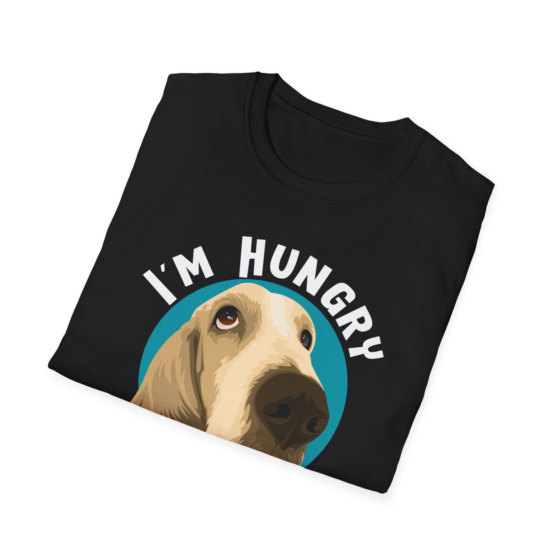 Hungry Boss Dog T-Shirt, Unisex Pet Lover Tee, Funny Animal Shirt, Gift for Dog Owners, Casual Style for Dog Lovers