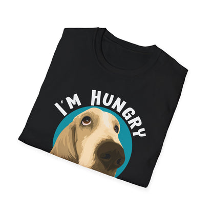 Hungry Boss Dog T-Shirt, Unisex Pet Lover Tee, Funny Animal Shirt, Gift for Dog Owners, Casual Style for Dog Lovers