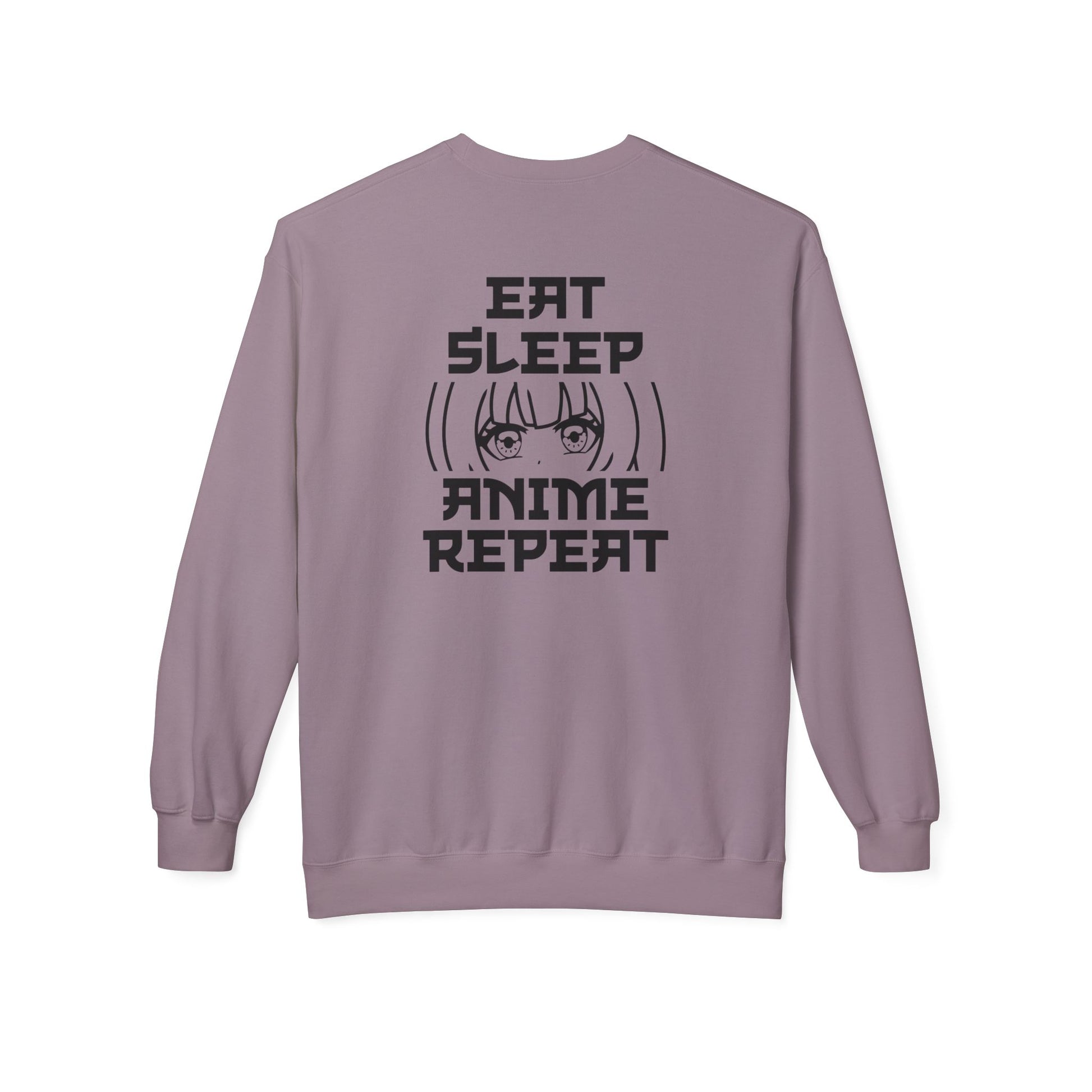 Anime Fan Crewneck Sweatshirt, Cozy Fleece, Gift for Anime Lovers, Casual Wear, Funny Sweatshirt